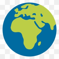 Download Free World Globe Google Earth Emoji Frame Icon - png