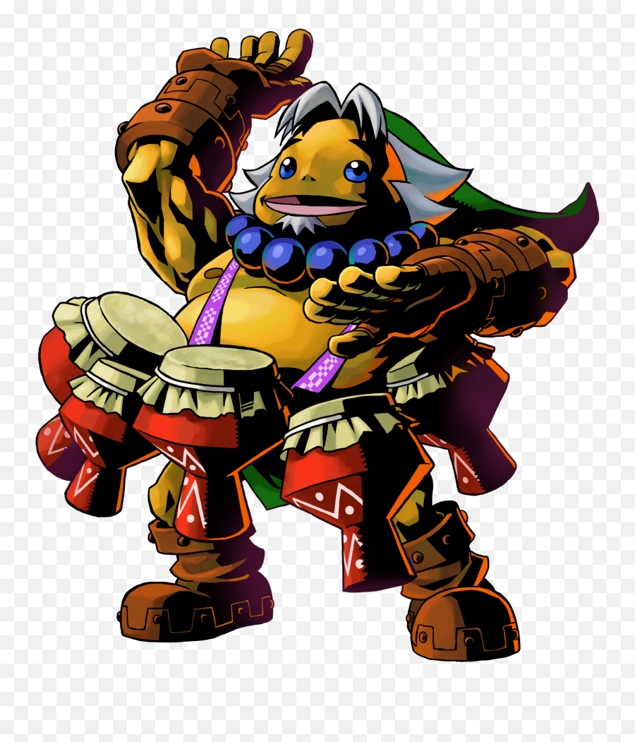 Majorau0027s Mask Moon Png - Link As A Goron Link Goron Mask Goron Link,Majora's Mask Png