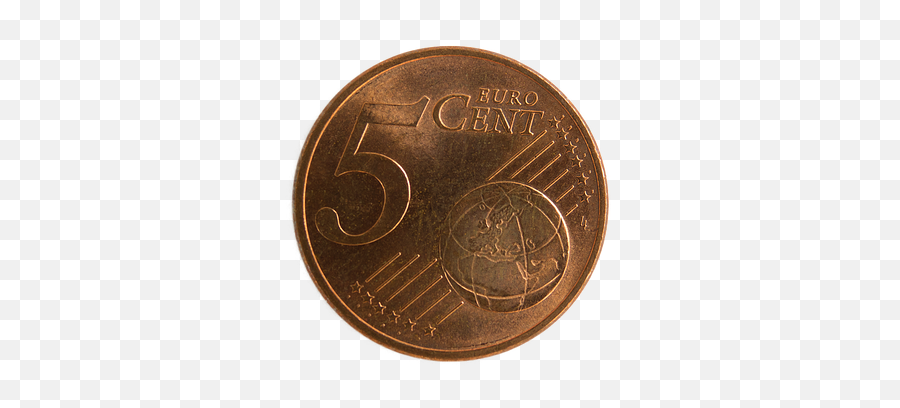 Cent Euro Coin - Solid Png,Cent Png