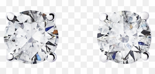 Diamond Stud Earring 4 - Diamond Stud Earrings Png,Diamond Earrings Png