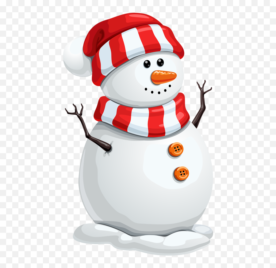 Christmas Snowman Clipart Png - Clipart Snowman,Snowman Clipart Transparent Background