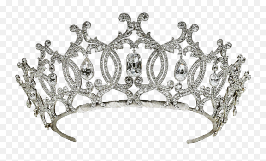 Silver Diamond Diadem Crown Brilliant Qween King - Tiara Png Picsart,Prince Crown Png