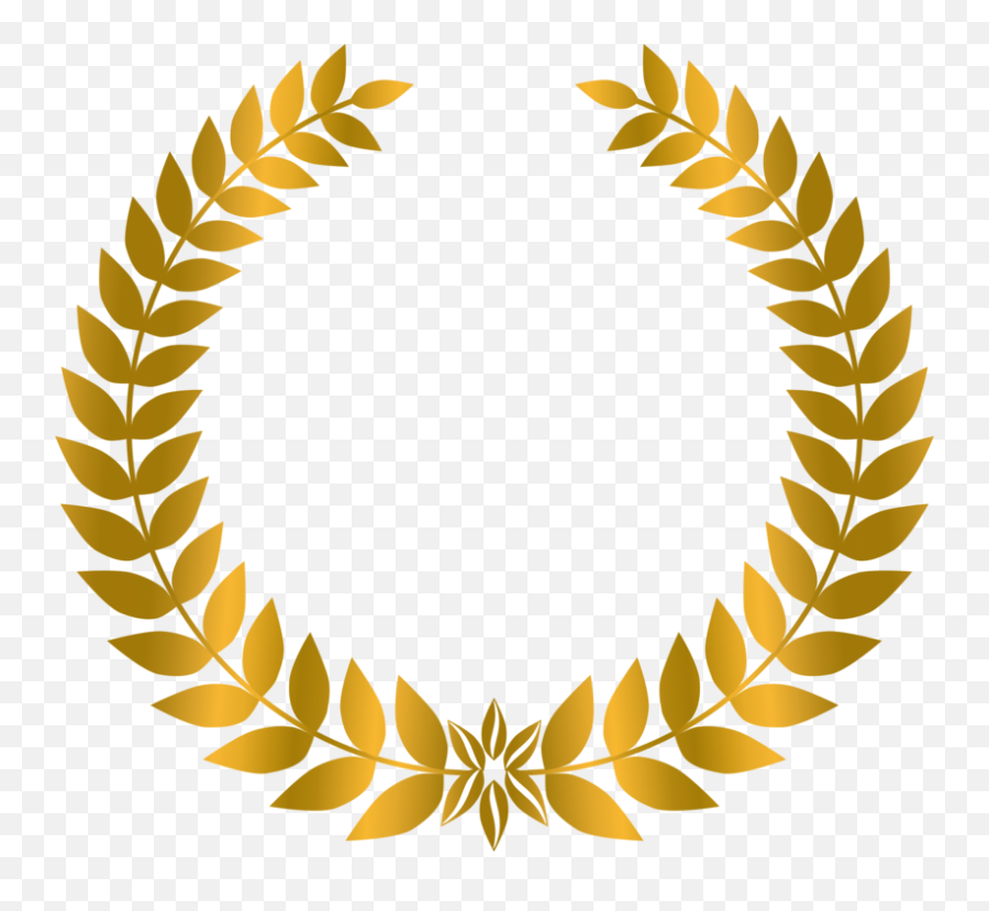 Openclipart - Clipping Culture Transparent Golden Laurel Wreath Png,Laurel Wreath Transparent