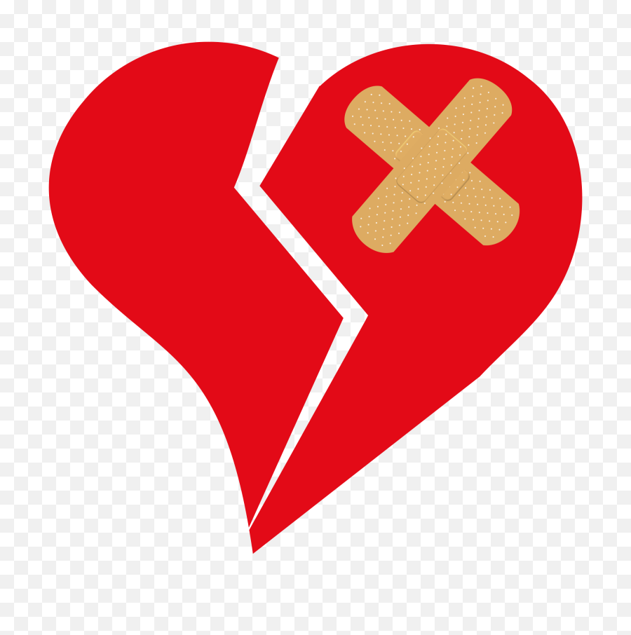 Filebroken Love Heart Bandaged 2 Nevitsvg - Wikimedia Commons Heart Attack Clipart Png,Hart Png