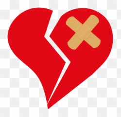 Filebroken Love Heart Bandaged 2 Nevitsvg - Wikimedia Commons Heart Attack Clipart Png,Hart Png