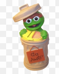 Grouch Sesame Street Trash Can - Costume Hat png