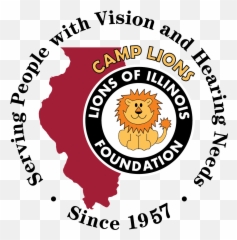 Lions Of Illinois Foundation - East Bay Camp Lion Png,Lions Logo Png