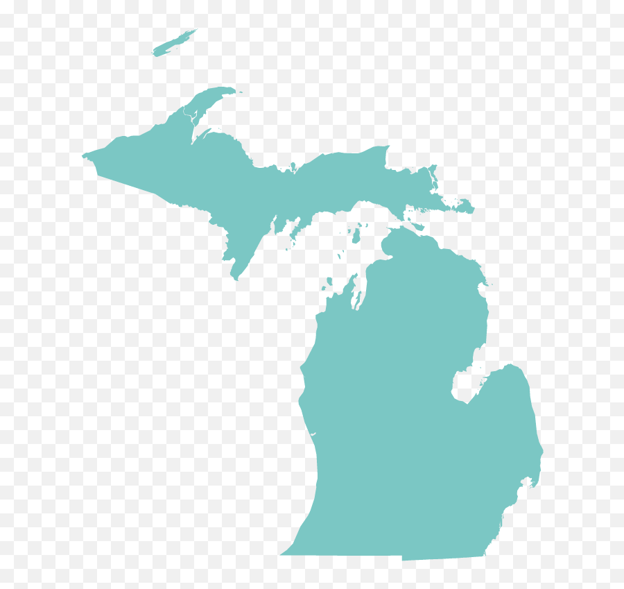 Why Where When And Who Som State Of Michigan - Inducedinfo Michigan Map Png,Michigan Outline Transparent