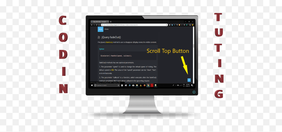 Create Scroll To Top Button Jquery - Technology Applications Png,Go To Top Icon