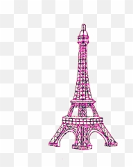 Paris - Cute Eiffel Tower Clipart png
