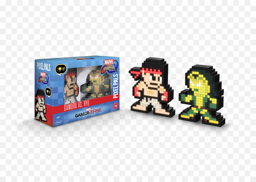 Pixel Pals - Marvel Vs Capcom Gamora Vs Ryu Mvc Pixel Pals Png,Gamora Png