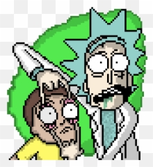 Download Morty Png Rick And Vector Stock - Rick And Rick And Morty Pixel Art,Rick And Morty Png
