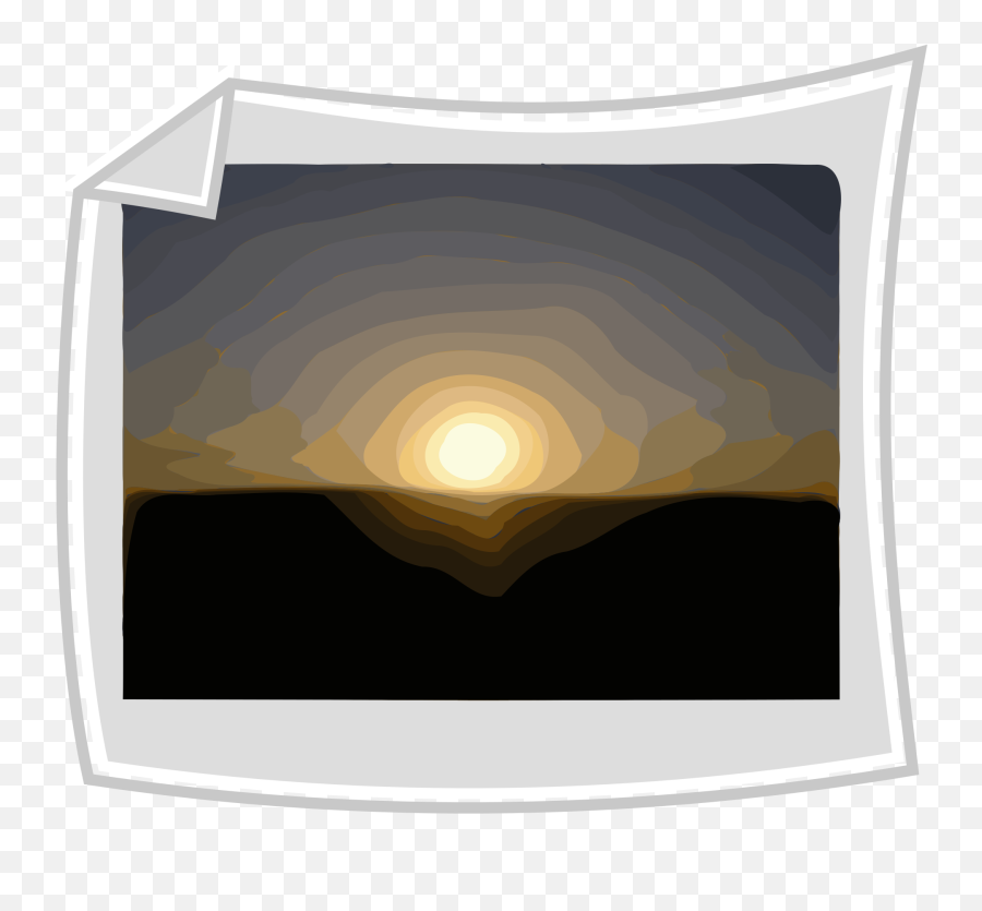 Fileicon - Sunset Photo 2svg Wikipedia Art Png,Generic Document Icon Creative Commons