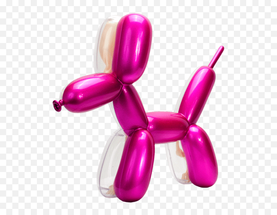 Metallic Balloon Dog Funny Anatomy - Balloon Png,Funny Dog Png