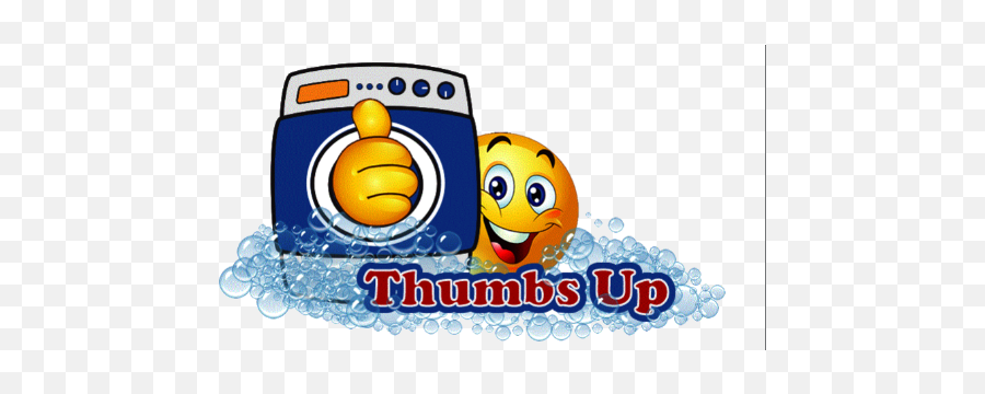 Thumbs Up Coin Laundry - Happy Png,Laundromat Icon