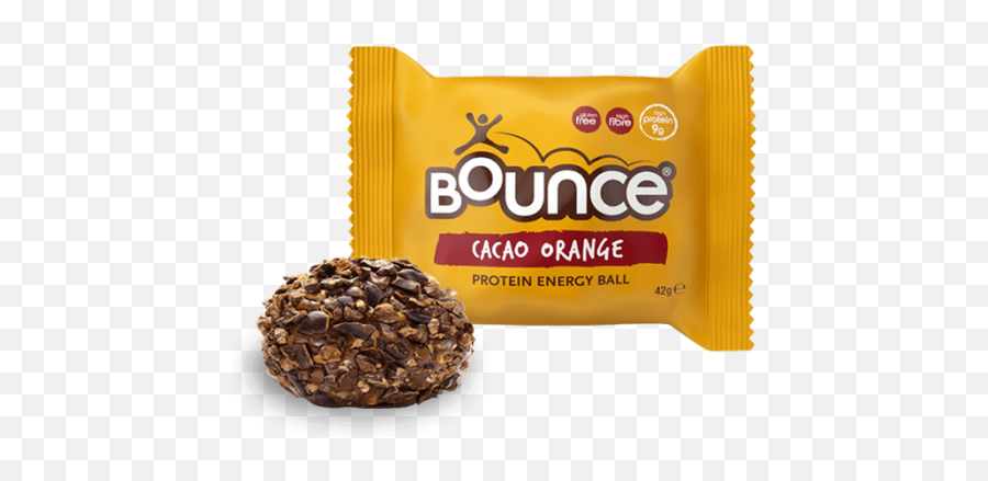 Bounce Cacao Orange Protein Energy Ball Outdoor Food Club - Bounce Protein Balls Png,Energy Ball Png