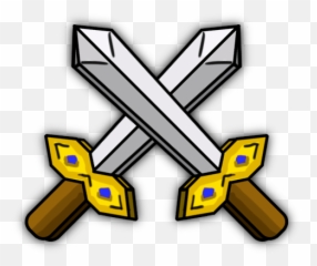 Swords Crossed - Espada Cruzadas Minecraft Png