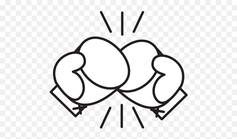 Sport Boxing Gloves Line Style Icon - Canva Ups Vs Usps Png,Boxing Gloves Icon