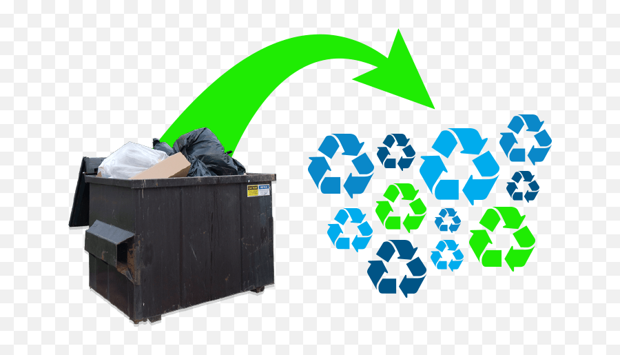 What Bin Does It Go In - Saint Louis City Recycles Dumpster Png,Icon Of Hand Over Trash Can On Food