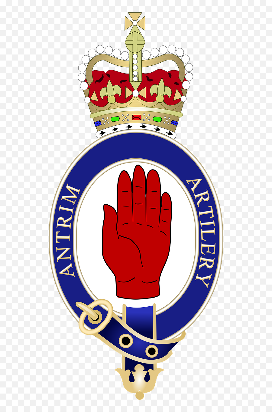 Antrim Artillery Cap Badge Logo - Free Image On Pixabay Imperial State ...