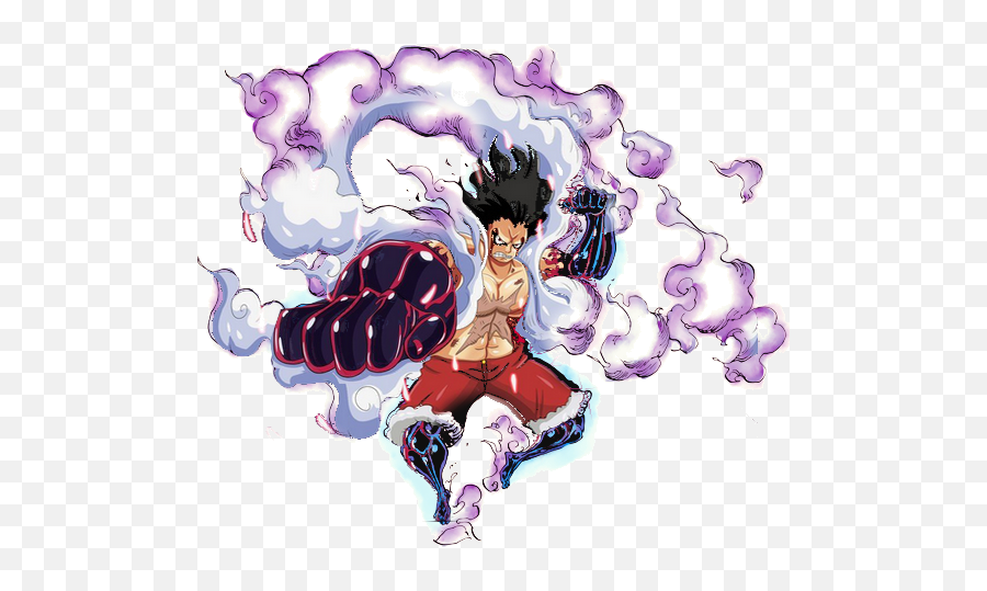 Luffy Gear 4 Snake Man PNG, One Piece PNG File Digital Download