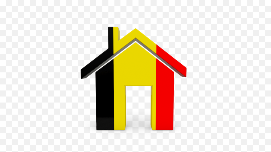 Home Icon Illustration Of Flag Belgium - France Png,Green Home Icon