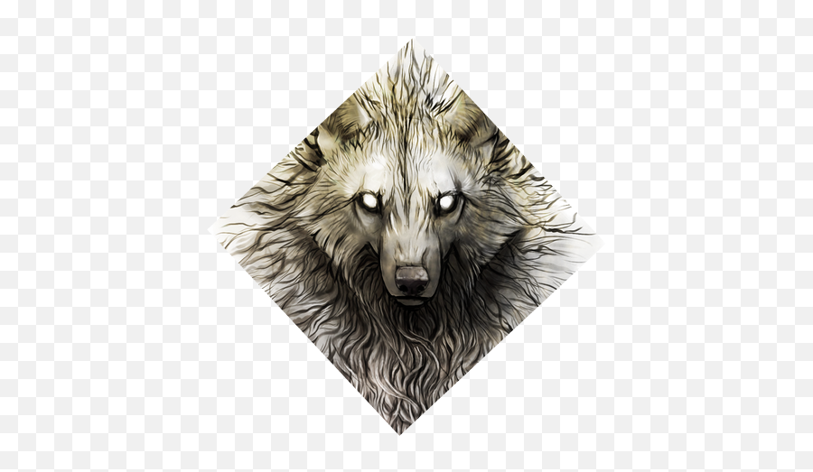 Badass Wolf Face - Wolf Stare Tattoo Png,Wolf Face Png