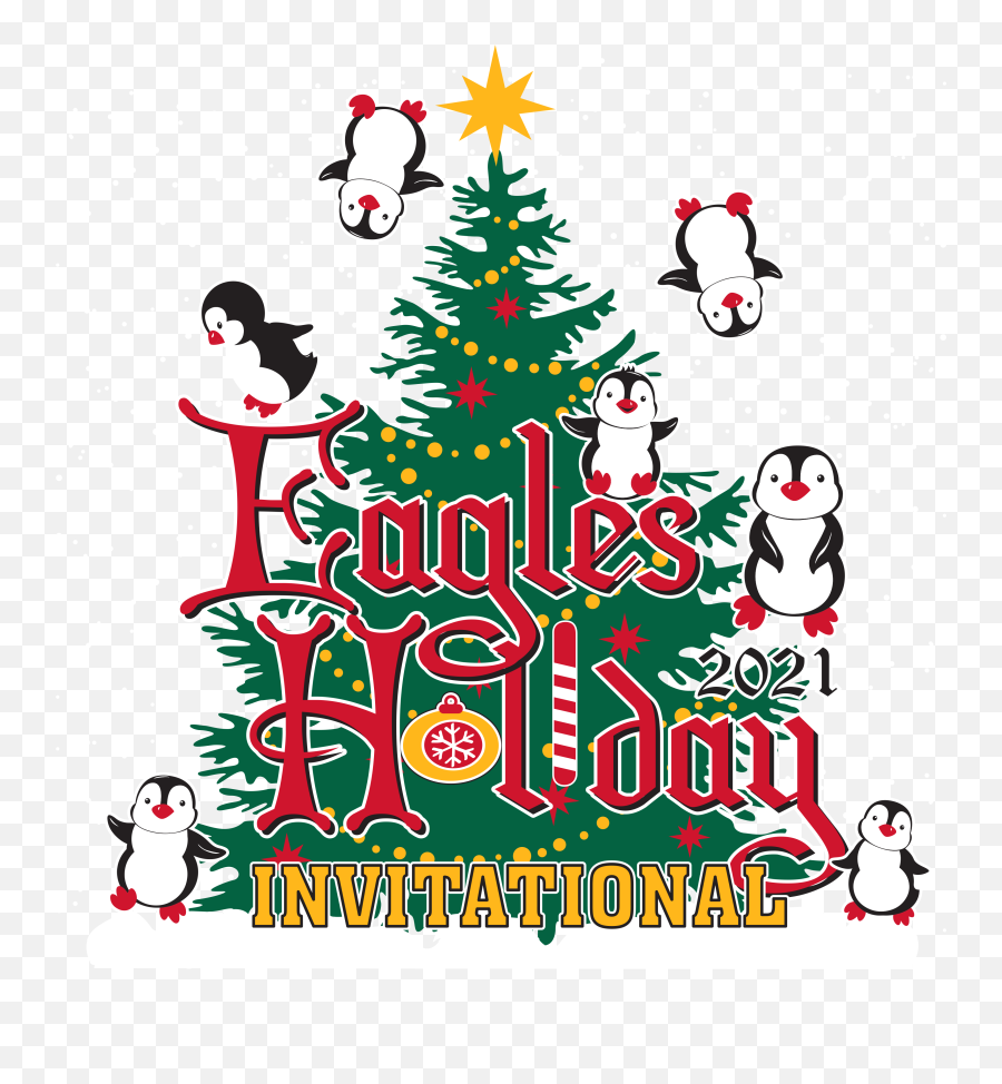 2021 Holiday Invitational Eagles Gymnastics - For Holiday Png,Christmas Funny Icon