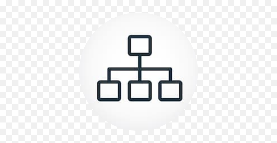Company Sie - Hierarchy Icon Png,Organizational Chart Icon
