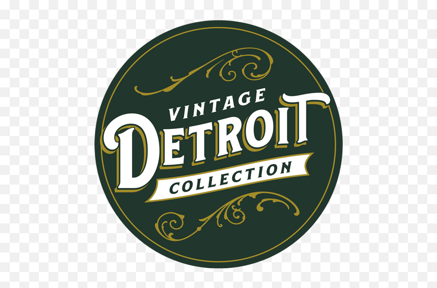 Detroit Tigers Red Wings Pistons U0026 Lions Apparel - Free Company Vintage Logo Detroit Png,Vintage Phone Icon