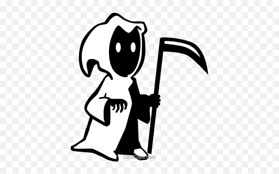 Grim Reapers Royalty Free Vector Clip Art Illustration - Grim Reaper Clip Art Png,Grim Reaper Transparent