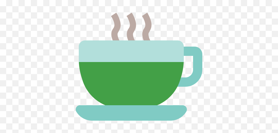 Green Tea Icon In Color Style Png Cup Of