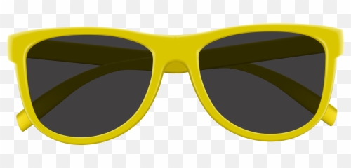 Clipart Glasses Sunglasses Png - Yellow