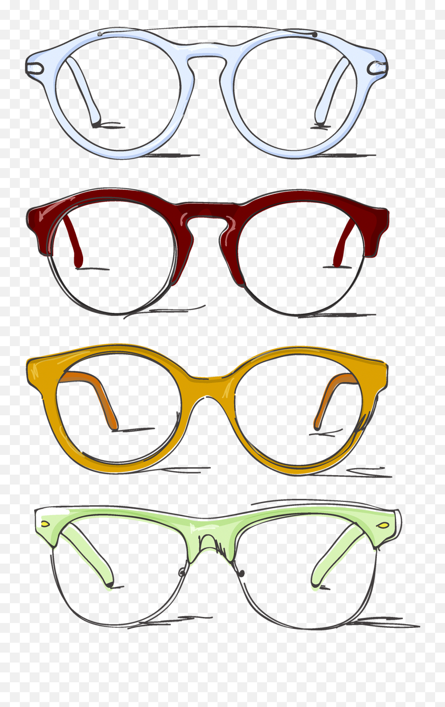 Glass Broken Png - Clip Download Browline Glasses Clip Art Browline Glasses Drawing,Sunglasses Vector Png