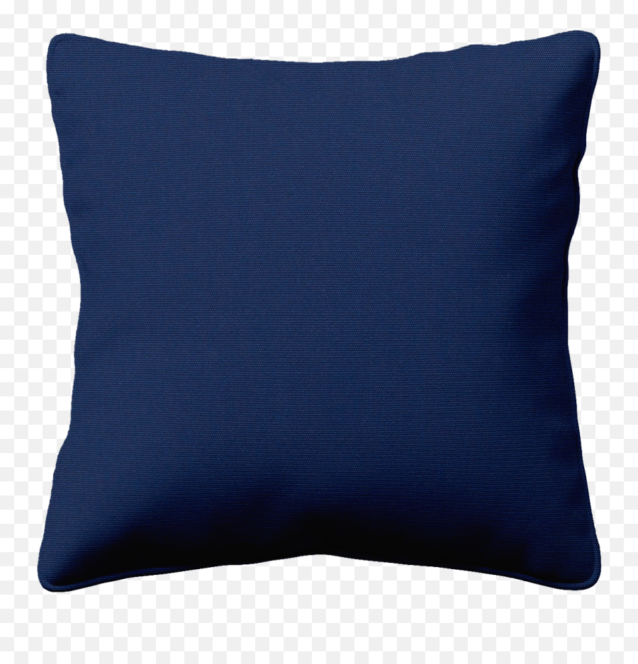 Marine Blue Sunbrella Outdoor Cushion - Cushion Png,Cushion Png