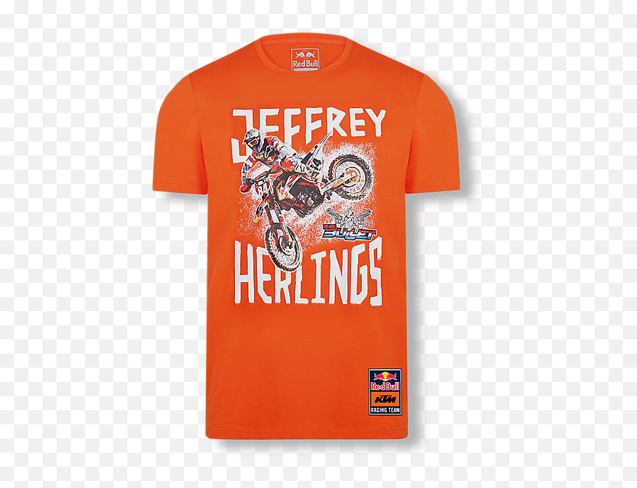Jeffrey Herlings 84 T - Shirt Active Shirt Png,Flying Bullet Png