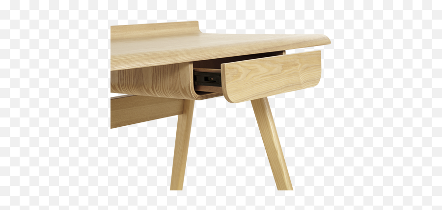 Descent Study Desk Table In Natural Ash - Folding Table Png,Desk Transparent Background