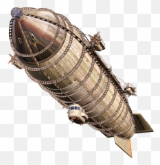 Steampunk Airship Png Transparent - Transparent Background Steampunk Png,Airship Png