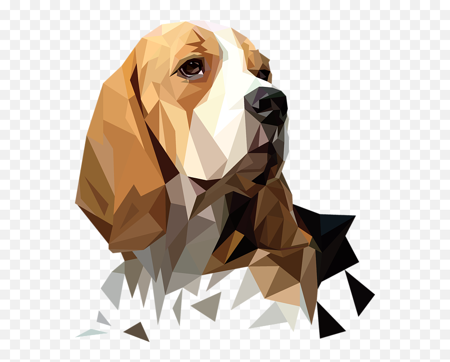 Download Hd Beagle Vector Head - Beagle Art Png,Beagle Png