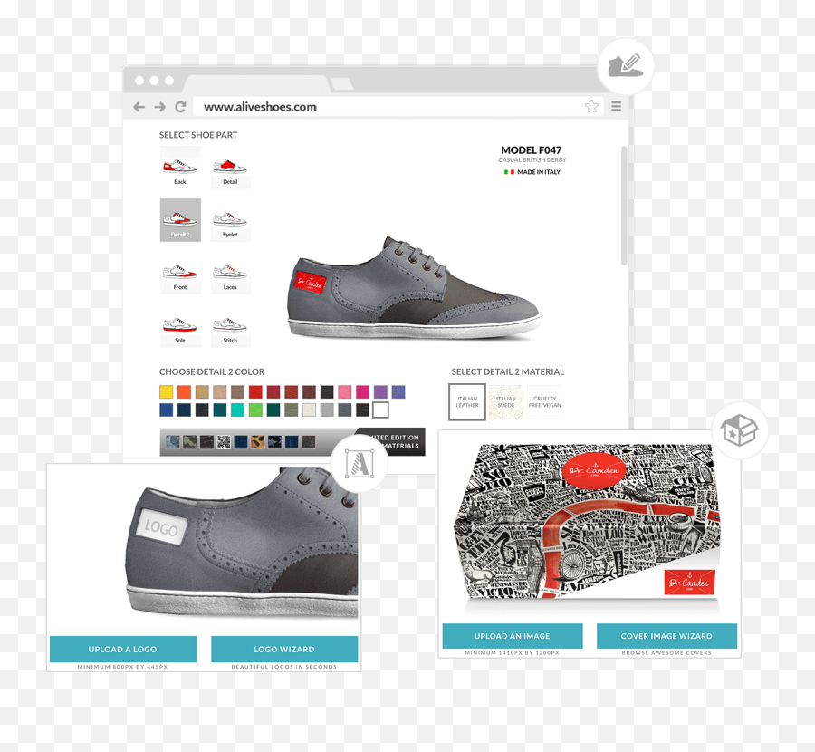 Design And Sell Your Own Shoes Aliveshoes - Design Your Own Shoes Png,Shoe Logos Pictures