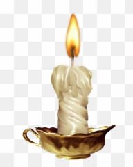 Halloween Clipart Candle Transparent Free - Candle Light Png,Candle Transparent Png