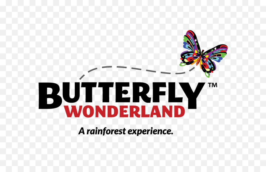 Download Hd Butterfly Wonderland Logo Transparent Png Image - Butterfly Wonderland Tickets,Butterfly Logo Png