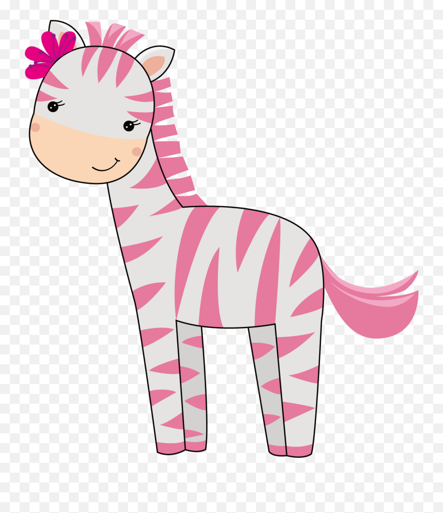 Manager Clipart Zoo Transparent Free For - Pink Safari Animals Png,Cartoon Animals Png