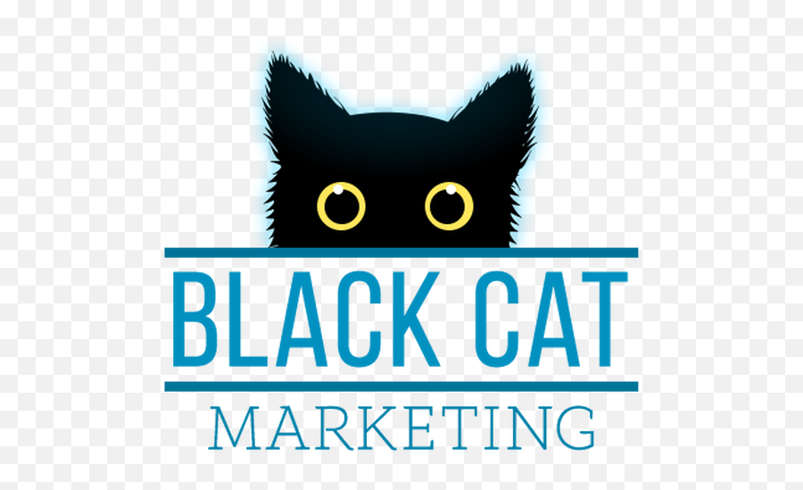 Black Cat Marketing - Cat Png,Black Cat Logo