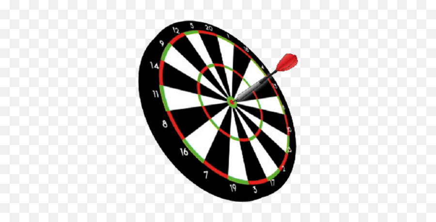 Hd Illustration Of A Dart Board - 301 Rules In Darts Png,Dart Png