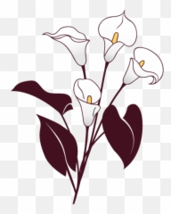 Download Coffin Clipart Flower Drawing - Funeral Flowers Funeral Flowers Clip Art Png,Flower Art Png