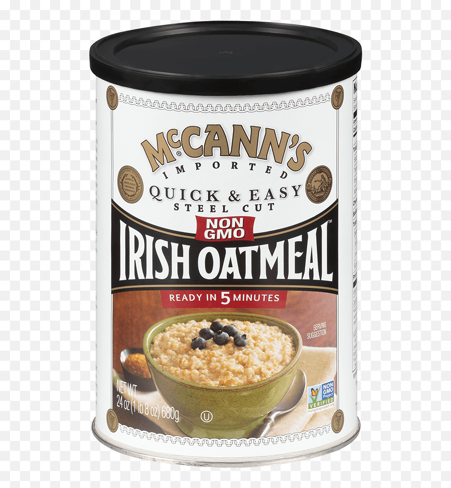 Mccannu0027s Quick U0026 Easy Steel Cut Irish Oats - Irish Steel Cut Oats Png,Oats Png