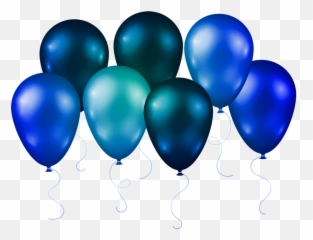 Balloons Blue Streamers - Free Image On Pixabay Globos Azules Png,Streamers Png
