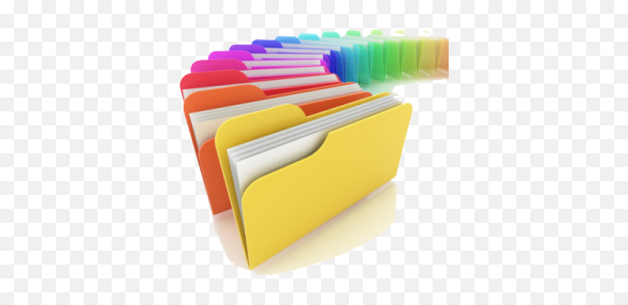 Download Free Png Folders - Dlpngcom Rainbow Folders Logo,Folders Png