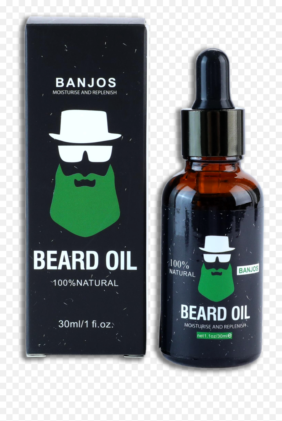 Beard Oil Nz U0026 Australia Banjos Beards - Perfume Png,Beard Logo